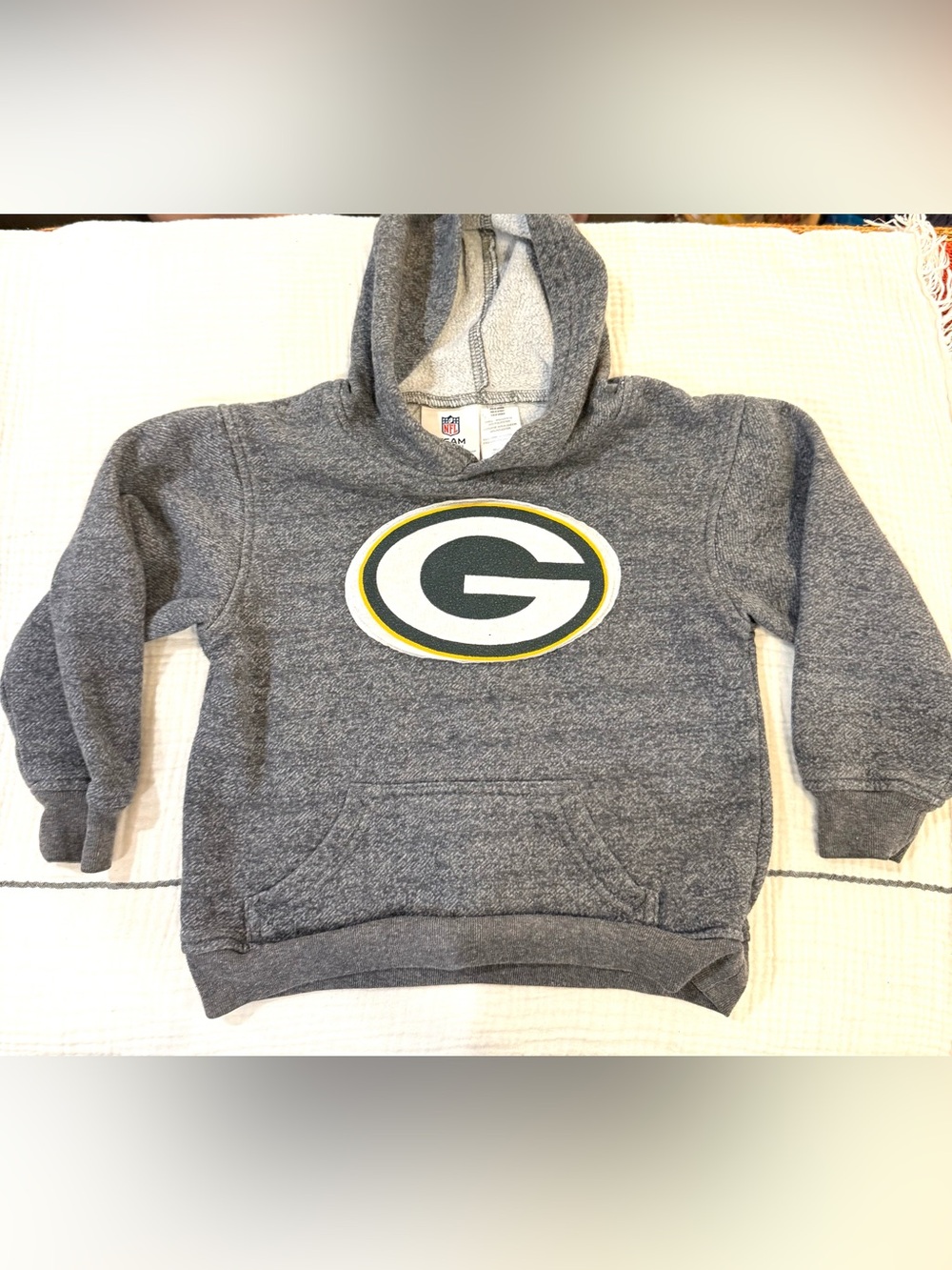 NFL Greenbay Packers kids sweatshirt by Team Apparel. Sz. Extra Small (4-5)